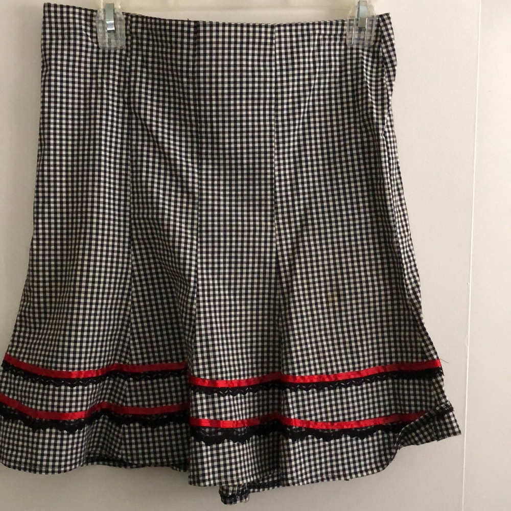 Morbid threads cute skirt